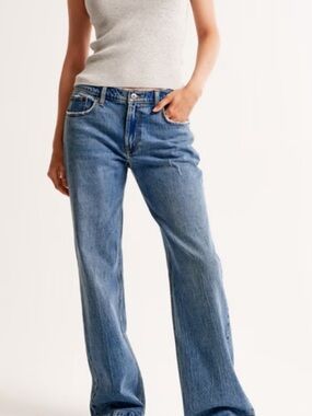 Abercrombie & Fitch Low Rise Baggy Jean